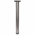 thumbnail image 1 of Tablelegsonline Pied de Table Simple de 28 Pouces" de Hauteur pour Bureau - Acier Brossé - à Partir de, 1 of 1