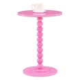 thumbnail image 3 of Classic Accents Venetian Islands Spindle Table in Pink Wood Finish, 3 of 11