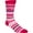 Pink, variant on Calvin Klein Men's Striped Casual Crew Socks Pink Size 7-12
