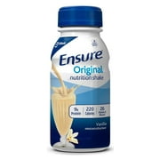 Ensure Original Therapeutic Nutrition, Vanilla, 8 oz Bottles - Pack of 6