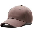 thumbnail image 1 of ORUYROP Men Women Plain Cotton Structured Baseball Cap Adjustable Strapback 6 Panel Hat, 1 of 1