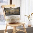 thumbnail image 5 of LALILO Throw Pillow Covers Retro Retro Antique Vintage Cute Banner Card Cushion Cover 18" x 18", 2 Pack, 5 of 6