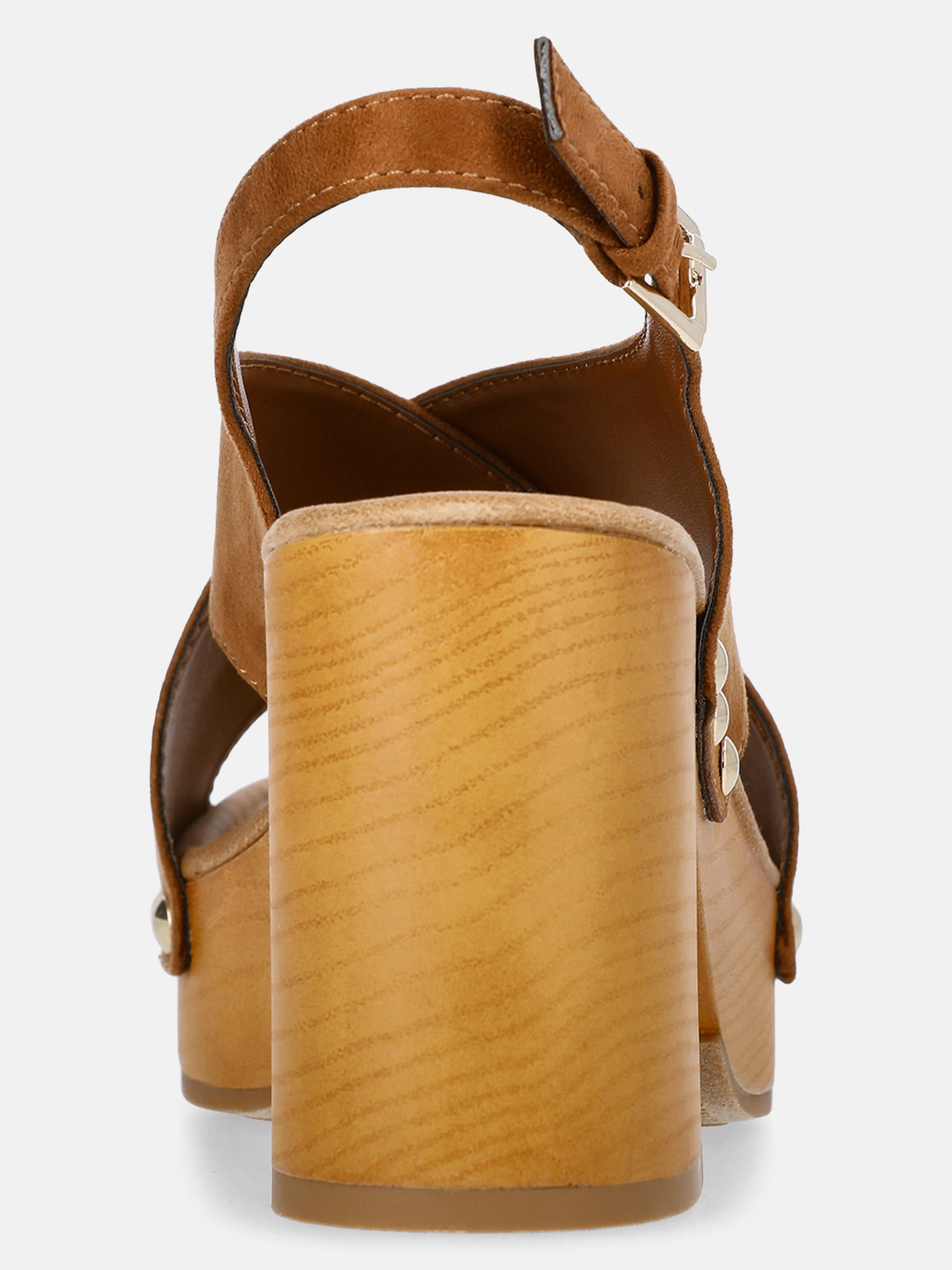 Time and Tru Women's X-Band Heeled Sandals