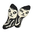 thumbnail image 5 of KLL Abstract Cat Faces Pattern Print Cool Socks Men's Women's Crew Socks Funny Crazy Novelty Stockings, 5 of 7