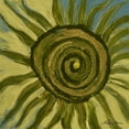 thumbnail image 2 of Edwins, Hugo 12x12 Gold Ornate Wood Framed with Double Matting Museum Art Print Titled - Sun Series III, 2 of 4