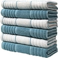 thumbnail image 4 of Bumble Towels Highly Absorbent Aqua Cotton Kitchen Towels (6 Count), 4 of 6