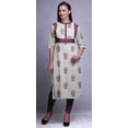 thumbnail image 2 of Bimba Kurta Imprimée Tunique Droite pour Femmes Tenue d'Été Kurti pour Dames, 2 of 5