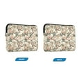 thumbnail image 2 of WOBOGO Pink Rose Golden Retriever Laptop Sleeve 15.7 inch Lightweight Zipper Design Soft Padded Protection Against Scratches and Impacts, 2 of 8