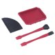 thumbnail image 5 of Kit de pegamento de silicona, 4 Uds., 2 cepillos, 1 peine y 1 bandeja, aplicador de pegamento de silicona de aplicación uniforme para carpintería, 5 of 8