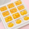 thumbnail image 1 of 200pcs Yellow Acrylic Oval Doll Noses For Diy Crafts Safety Accessories For Stuffed Animals Crochet And Plush Toy Making Supplies, 1 of 3