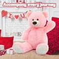 thumbnail image 4 of MorisMos Giant Teddy Bear 35.4'' Giant Stuffed Animal Big Bear Plush Toy, 4 of 7