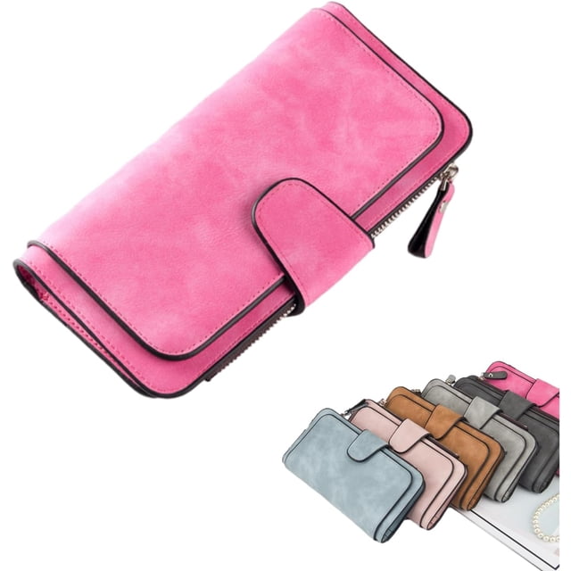 Cartera popular, Carteras populares para mujeres, Carteras múltiples retro glamorosas, Múltiples ranuras para tarjetas, Gran capacidad