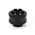 thumbnail image 2 of XSPC G1/4" to 7/16" ID, 5/8" OD Compression Fitting V2 for Soft Tubing, Matte Black, 2 of 5