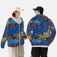 thumbnail image 4 of Vsdgher Sweat à Capuche Imprimé Récif Corallien Coloré pour Hommes Femmes, Manches Longues Protection Solaire Pêche pour Course Natation-Petit, 4 of 7