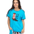 thumbnail image 1 of LazyOne Pajamas for Women, Cute Pajama Pants & PJ Tee Separates, Boot, 1 of 7