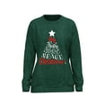 thumbnail image 3 of TWZH Women Joy Hope Love Peace Christmas Stars Shirts with Pockets, 3 of 5