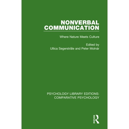 Psychology Library Editions: Comparative Nonverbal Communication: Where Nature Meets Culture (Paperback)