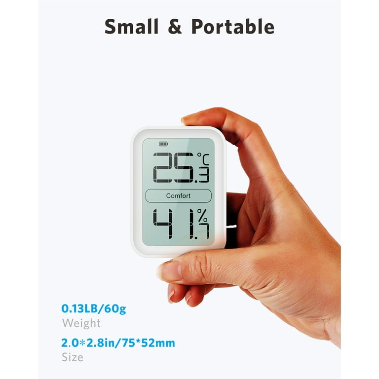 BFOUR Indoor Hygrometer Thermohygrometers Digital Thermometer