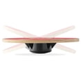 thumbnail image 5 of Philosophy Gym Wobble Balance Board, Round Wooden Core Trainer for Adults - Red, 5 of 7