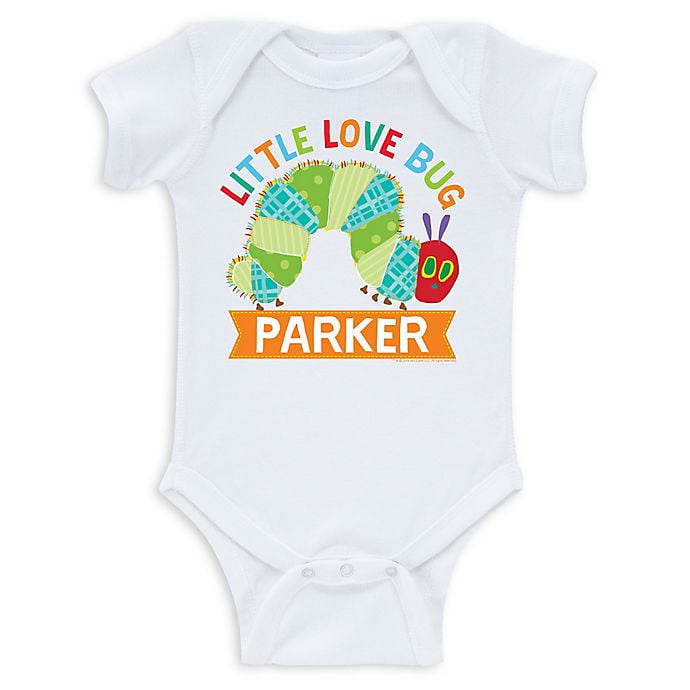The Very Hungry Caterpillar Short  Sleeved Cotton Up To 3 Months ~ Bodysuit 