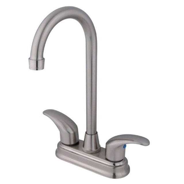 Kingston Brass KB6498LL Deux Poignées Robinet de Bar 4 Po