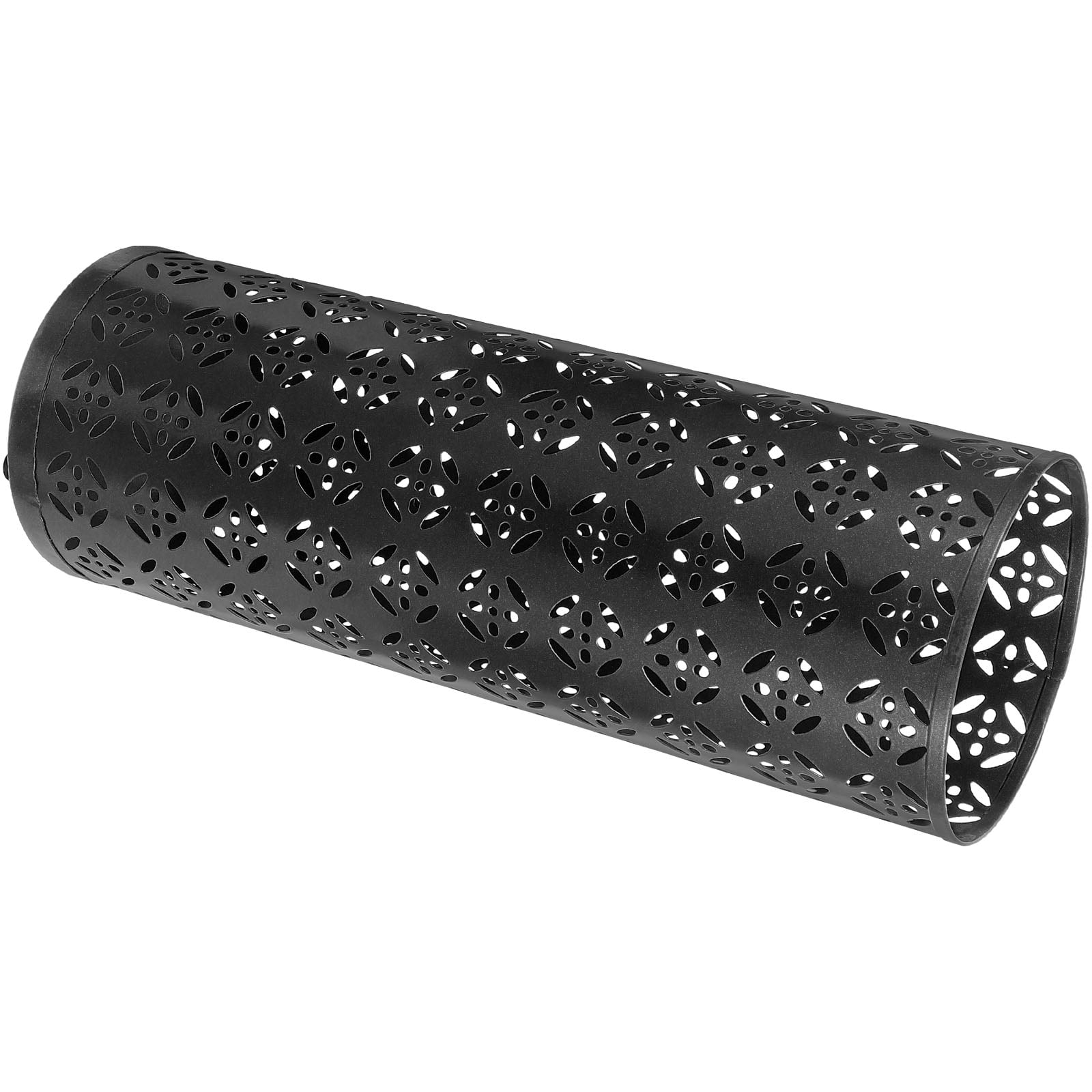 WORGEOUS Round Metal Umbrella Stand for Entryway, Iron Storage Bucket for Umbrellas and Accessories Organizer