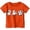 T10-Orange, variant on Ulitacool Tops For Girls Halloween O Neck Short Sleeve Cartoon Graphic Hallowma Tee 3-4 Years Yellow