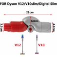 thumbnail image 2 of Adaptador para aspiradora ligera Dyson V12, adaptador plegable para aspiradora ligera Dyson V10 Slim, adaptador inferior de liberación rápida para Dyson v12/V10Slim/Digital Slim, 2 of 5