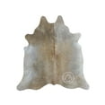 thumbnail image 2 of Genuine Cowhide Rug - Gray XXL (6x7-8') | Natural Hair-On Leather Area Rug, 2 of 5