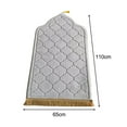 thumbnail image 2 of Prayer Rug Worship Mat Floor Carpet for Outdoor Bedroom Prayer Rug Birthday Gifts White, 2 of 9