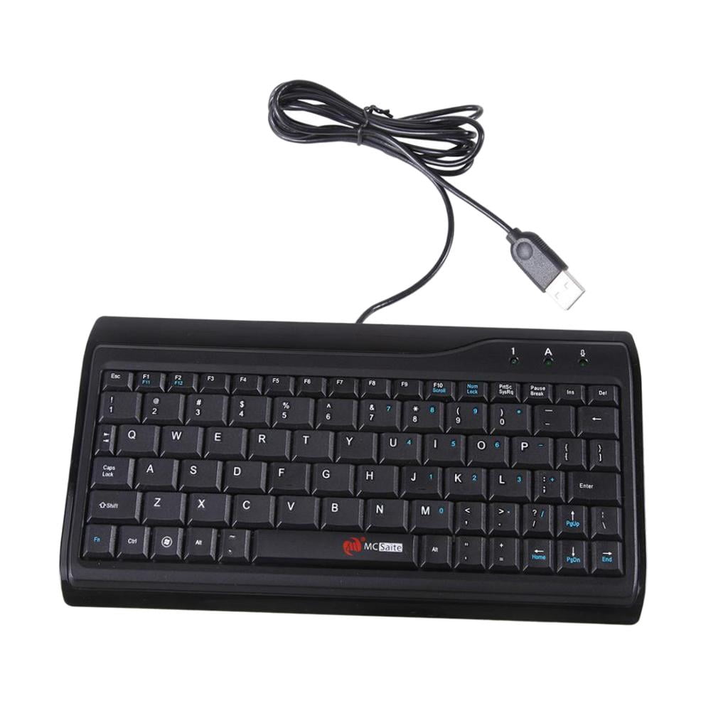 Slim Full Size Mute Wired Super Mini Keyboard For Computer