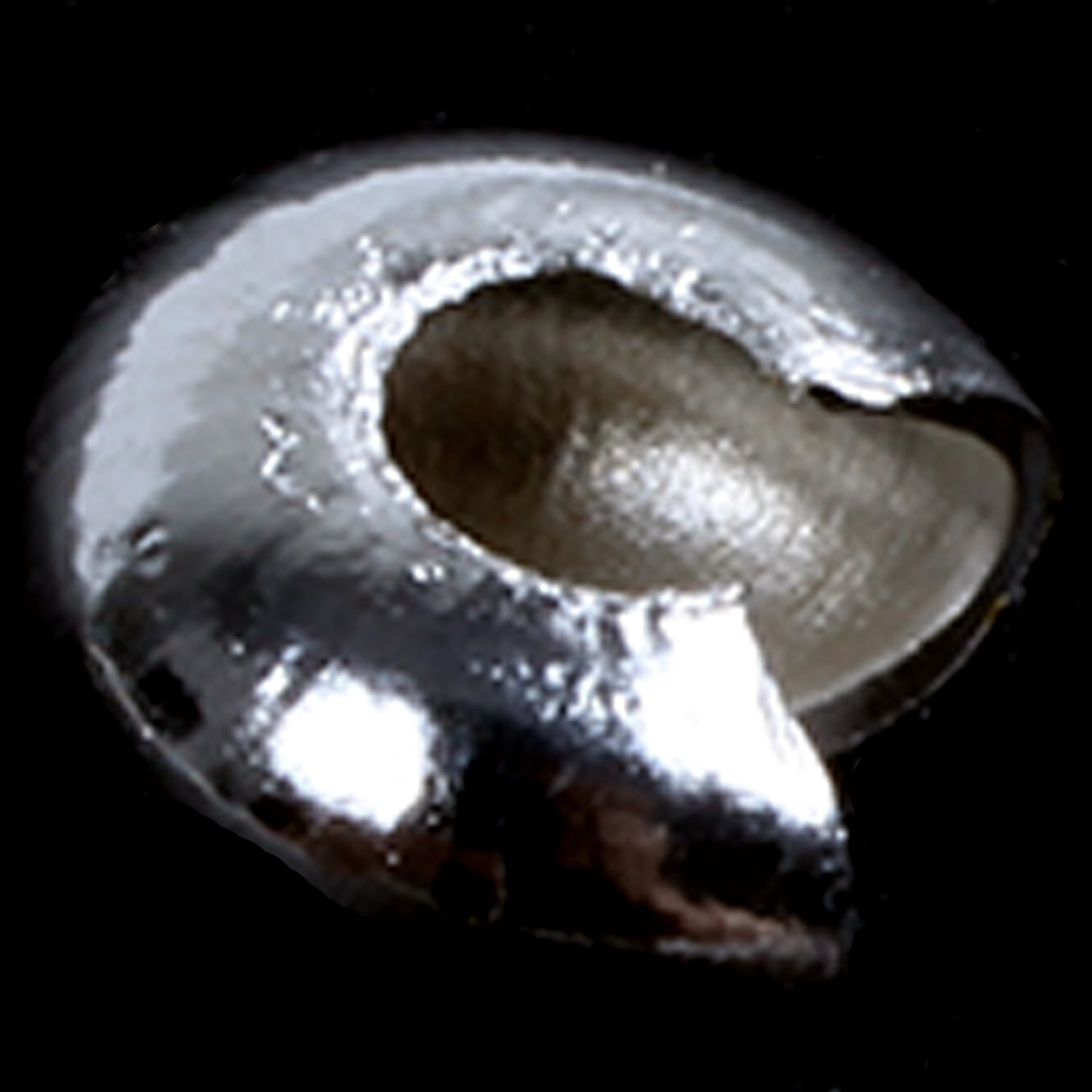 Shiny Silver Tone Crimp Bead Covers 4mm Y5U6 EL 144 
