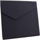 thumbnail image 1 of Funda de piel sintética A4 para archivos, portafolio impermeable, con cierre magnético invisible, color negro, 1 of 4