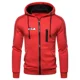 thumbnail image 4 of Nuevo período de otoño e invierno, sudaderas con capucha a la moda para hombre, sudaderas de lana con capucha y cremallera de manga larga, ropa deportiva informal para hombre de talla grande, 4 of 4