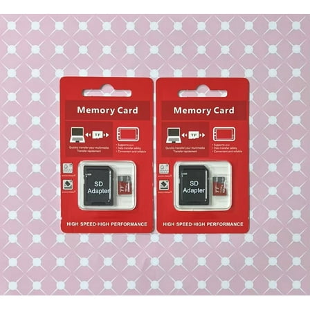 2 Unit x 1 TB SD Micro TF Memory Card with Adapter, Universal Compatible Micro SD Card