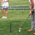 thumbnail image 7 of Orangide Golf Swing Trainer Red, Practice Training Equipment for Golf Swing Correction, Indoor Outdoor Use, Portable Adjustable Swing Aid for Beginners, 7 of 7