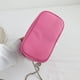 thumbnail image 5 of Bolsa de mensajero para mujer, cadena de PVC transparente, bolsos de gelatina, bolsa de cosméticos (rosa) Likrtyny Para Estrenar, 5 of 9