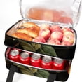 thumbnail image 5 of Thanksgiving Double Layered Insulated Lunch Bag with Dual Compartments - Large Capacity Handheld Meal Bags for Refrigeration and Portability, 5 of 6