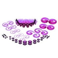 thumbnail image 6 of 54pcs Acrylic Ear Gauges Spiral Taper Stretcher Tunnel Plug Expander Set, 6 of 8