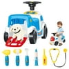 2-in-1 Vehicle&Cage-Interactive Veterinarian Clinic And CageDoctor Kit For Kids