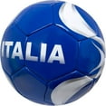 thumbnail image 5 of Icon Sports Italy Blue/White Soccer Ball, Training Size 4, 5 of 6