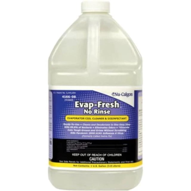 Nu-Calgon 4166-08 Evap-Fresh Evaporator Coil Cleaner 1 Gallon Bottle