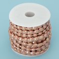 thumbnail image 2 of Guirnalda de cadena de cuentas artificial 10 mm de medio grano redondo Garland Spool Beads Craft Wedding Decor Coffee Magideal Guirnalda de cadena de cuentas artificial, 2 of 7