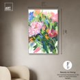 thumbnail image 5 of Blissful Beauty Canvas New Floral Wall Art by Art Remedy, Silver Frame, 30" x 45", 5 of 7