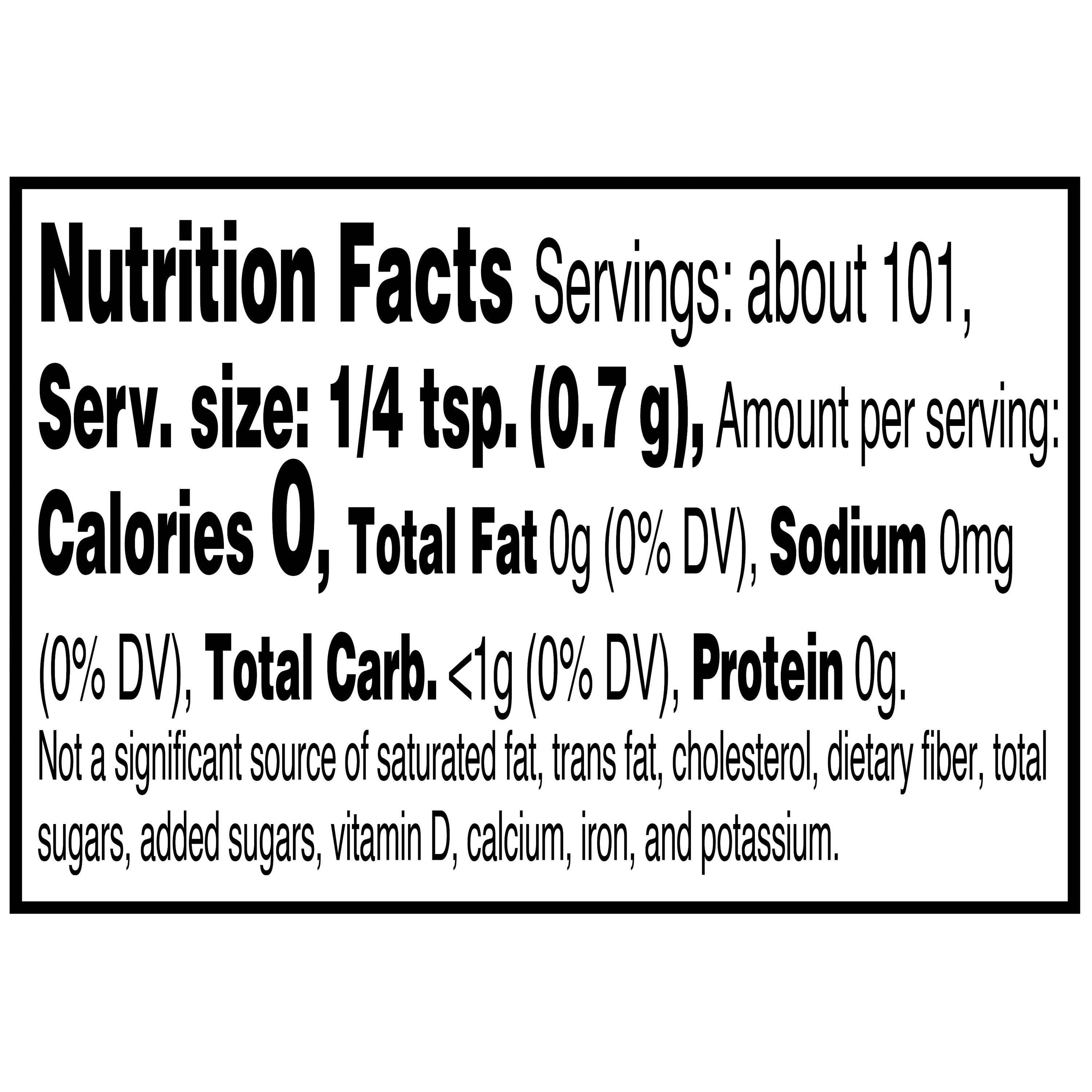 Great Value Salt-Free Garlic & Herb Seasoning Blend, 2.5 oz