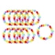 thumbnail image 1 of 10 Colres de Guirnalda de Guirnaldas Leis para Festivales, Fiestas, Bodas Macarena corona de flores, 1 of 8