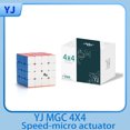 thumbnail image 4 of JudyCube] MGC 4x4 Magnetic Magic Cube Speed Puzzle Cube MGC 4M Elite Cubo Magico For Children Kids Gift mgc 4x4 Stickerless, 4 of 6