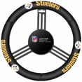 thumbnail image 2 of Pittsburgh Steelers Steering Wheel Cover - Leather, 2 of 3