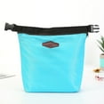 thumbnail image 4 of Cool Bag Small Lunch Bag with Zip Mini Cool Box Shopping Bag Insulated Bag Picnic Bag Lunch Bag for Work School Outdoor, 4 of 5