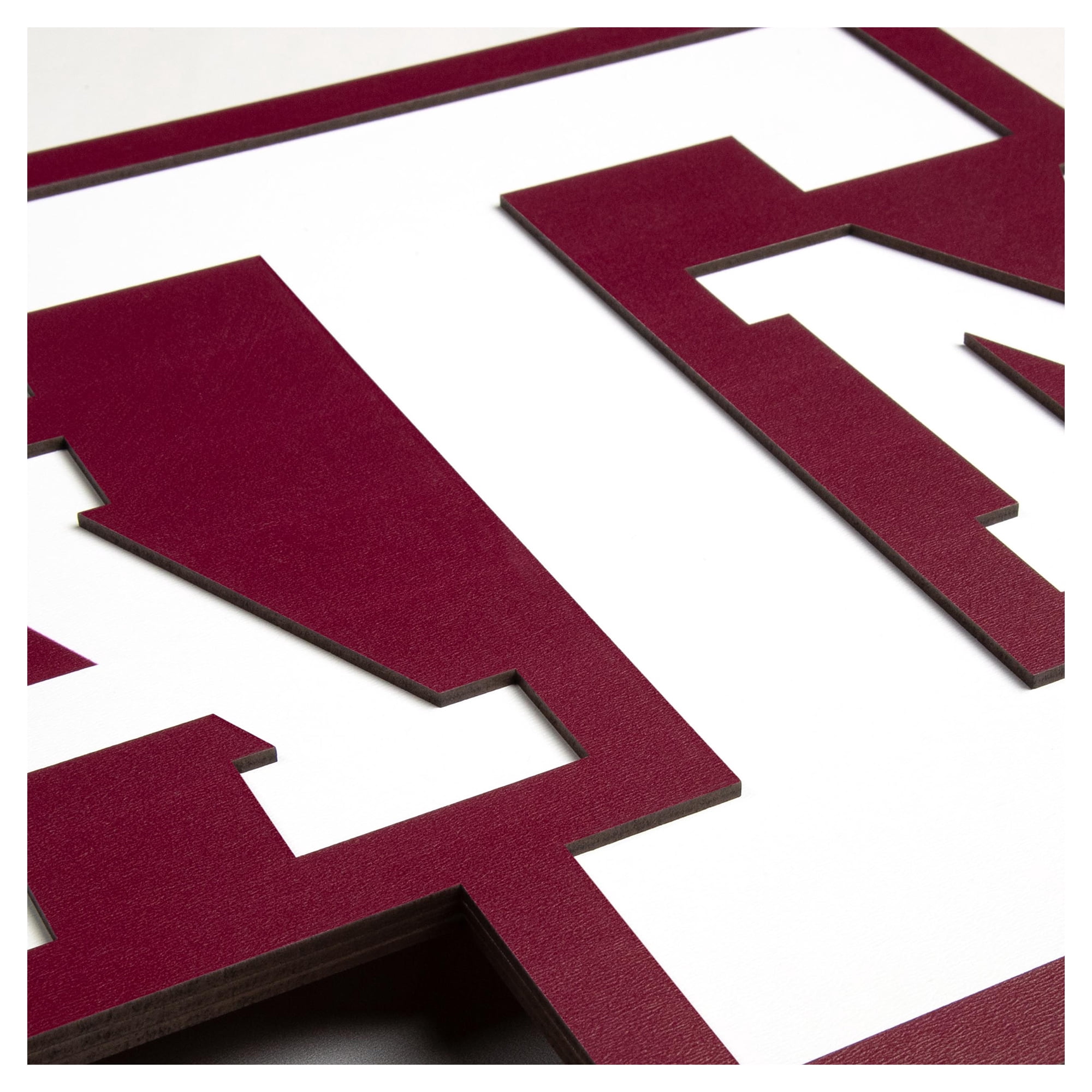 IDNA Texas A&M Aggies 14" 3DX Logo Die Cut Wall Art